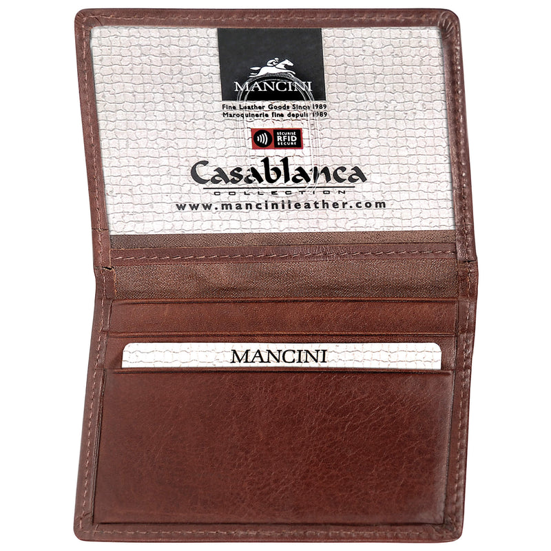 PORTEFEUILLE MANCINI EN CUIR COLLECTION CASABLANCA