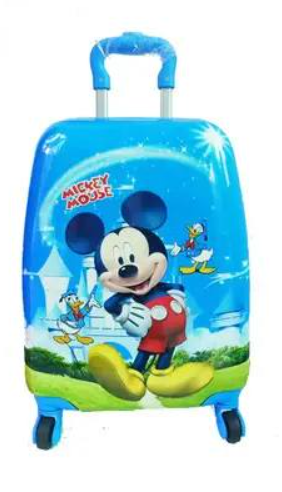 VALISE CARRY-ON POUR ENFANT 4 ROULETTES