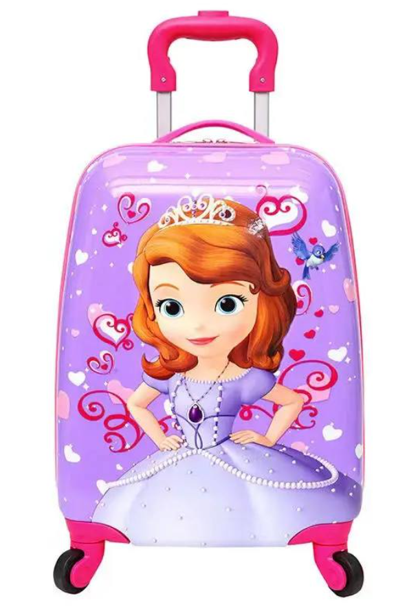 VALISE CARRY-ON POUR ENFANT 4 ROULETTES