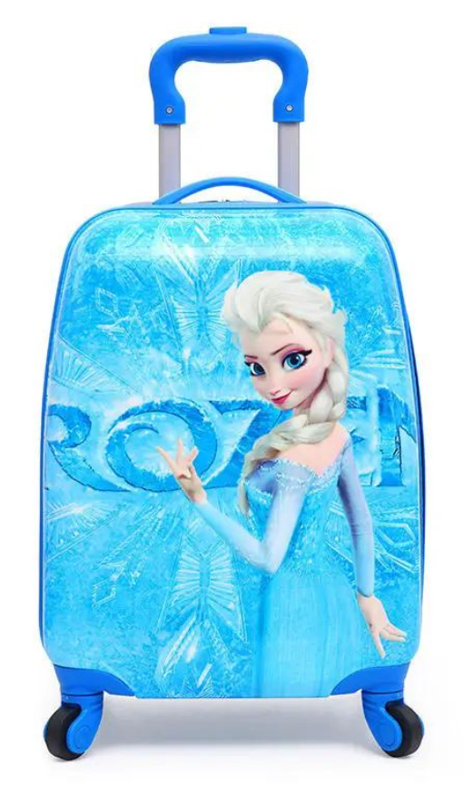 VALISE CARRY-ON POUR ENFANT 4 ROULETTES