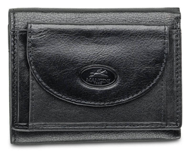 POCHETTE À MONNAIE EN CUIR MANCINI COLLECTION EQUESTRIAN